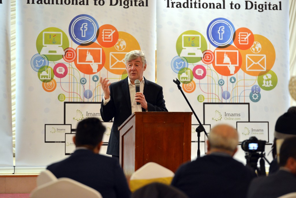 Tony Lloyd (Mayor of Manchester & Greater Manchester Crime Commissioner) speaking at the Digital Summit.