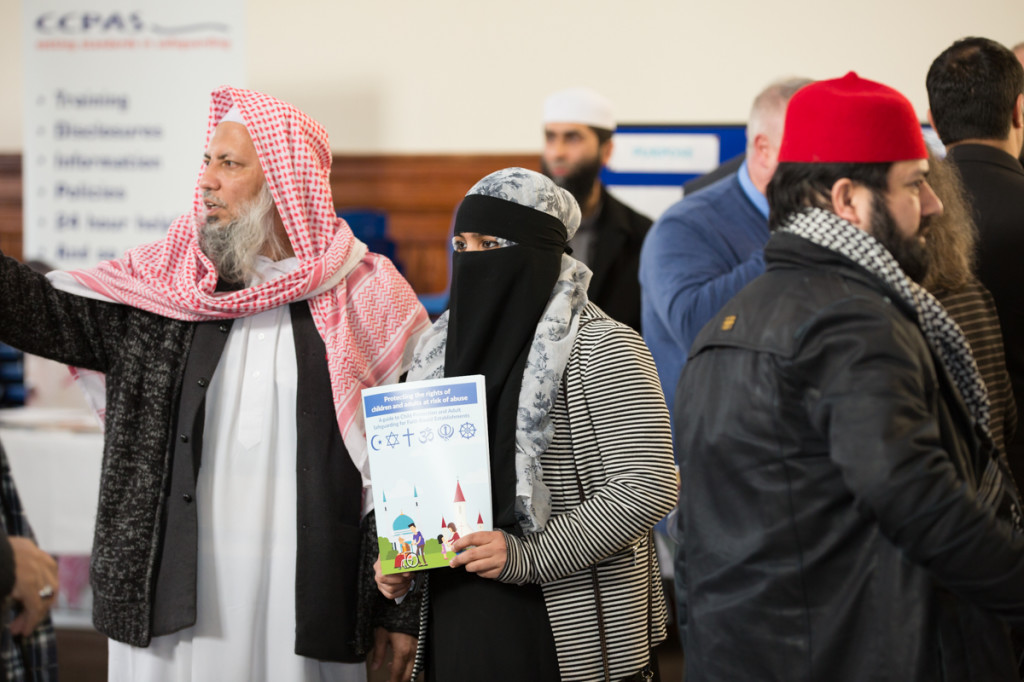 Many people from the community turned up for the launch of the Safeguarding guide for all faith Institutions