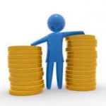 Man-and-coins