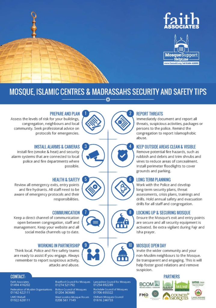 Mosque Security and Safety Tips