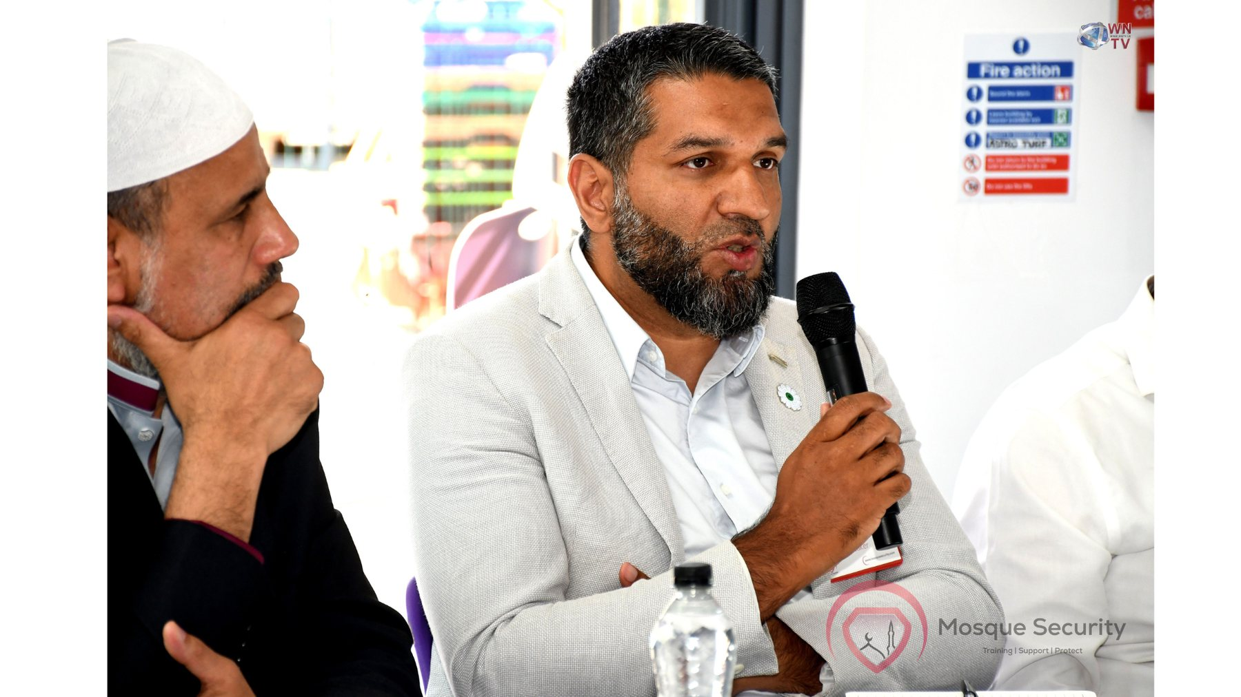 Mosque security discussion photo 10 from the Muslim leaders gathering in Birmingham