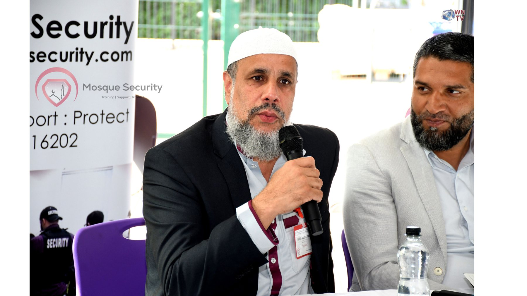 Mosque security discussion photo 11 from the Muslim leaders gathering in Birmingham