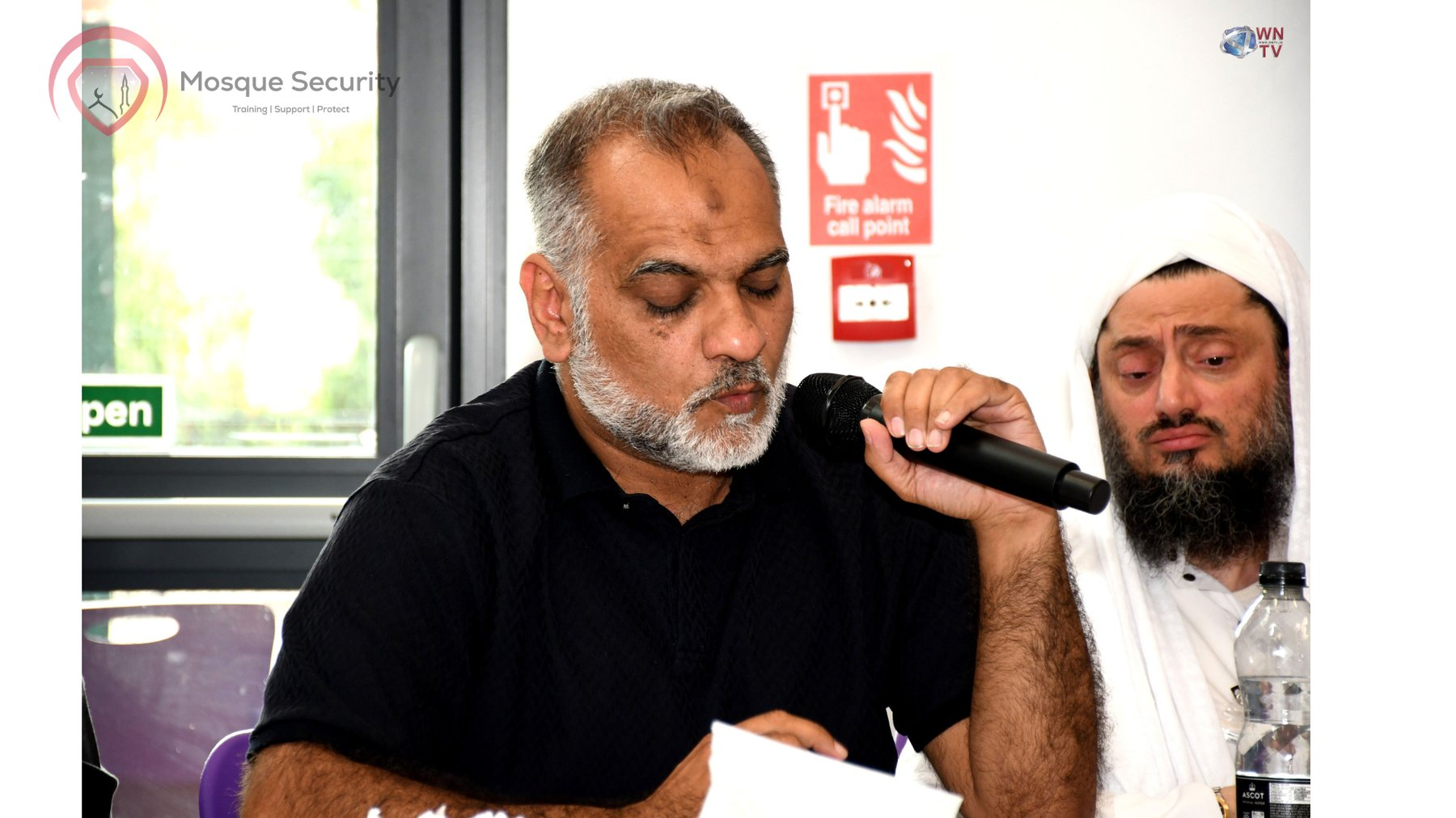 Mosque security discussion photo 12 from the Muslim leaders gathering in Birmingham